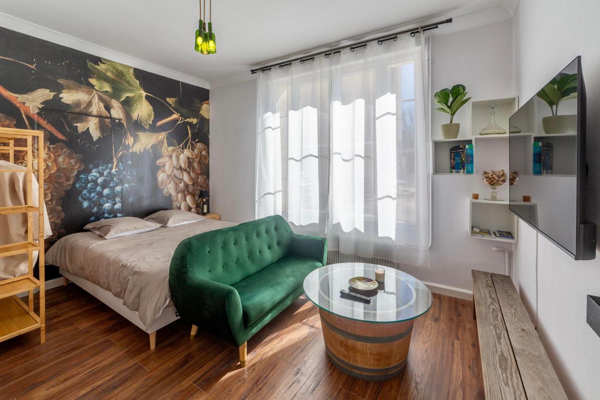 Suite Grand Cru - Spa & Terrasse Arveyres Dış mekan fotoğraf